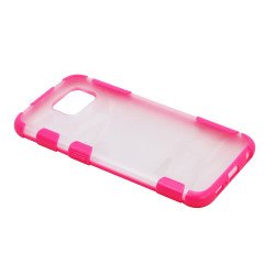 Samsung Galaxy S6 Sports Clear Hybrid Case (Pink)